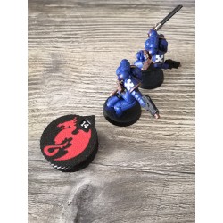 3 Mini-Zähler (0 bis 14 Leben/Verletzungen), kompatibel mit Warhammer Soulblight