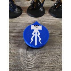 3 minicontadores de 0 a 14 vidas/heridas, compatibles con Warhammer Stormcast Eternal