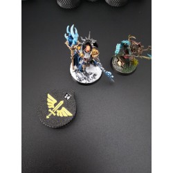 3 mini counters (0–14 lives/wounds), compatible with Warhammer Sword Wing