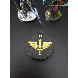 3 mini contatori da 0 a 14 punti vita/ferite, compatibili con Warhammer Sword Wing