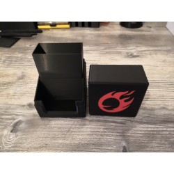 Deck box 50+ cards with removable Bravos faction compartment - Altered TCG