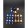 15 inzetfiches en 15 dubbelzijdige conceal-fiches, compatibel met Kill Team Warhammer