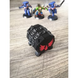 Compteur de commandement 0-99 version Premium compatible wargame style Warhammer / Blood Angel