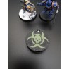 3 mini-tellers van 0 tot 14 levens/verwondingen, compatibel met Warhammer Biohazard