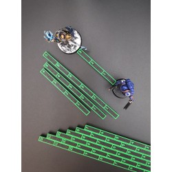 10 réglettes 3 à 12 pouces compatible wargame style Warhammer 40k, Kill team, Age of Sigmar