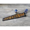 Jauge de mesure compatible Warhammer - Distances 1", 2", 3", 6" et 9" - Style Gothique