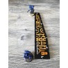 Jauge de mesure compatible Warhammer - Distances 1", 2", 3", 6" et 9" - Style Gothique