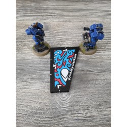 Jauge de mesure compatible Warhammer - Distances 1", 2" et 3" pouces style Aeldari