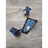 Calibre de medición compatible con Warhammer: distancias de 1", 2" y 3" pulgadas, estilo Aeldari