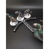 Reglas de 3 pulgadas en forma de arco Deep Strike compatibles con Warhammer 40k, Age of Sigmar y Kill Team