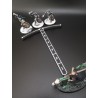 6-inch curved rulers for Deep Strike, compatible with Warhammer 40,000, Age of Sigmar and Kill Team