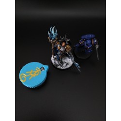 3 mini compteurs 0 à 14 vie / blessure compatible Warhammer Lumineth