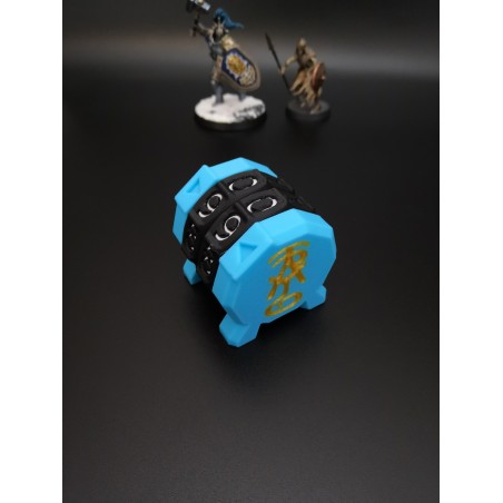 Premium 0–99 command counter compatible with Warhammer / Lumineth-style wargames