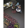 Caja de 40 fichas de doble cara compatible con Warhammer Age of Sigmar