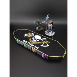 Caja de 40 fichas de doble cara compatible con Warhammer Age of Sigmar