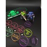 Box of 40 double-sided tokens compatible with Warhammer W40K - Orks
