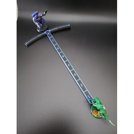 Listelli ad arco da 8 pollici Deep Strike compatibili con Warhammer 40k, Age of Sigmar, Kill Team