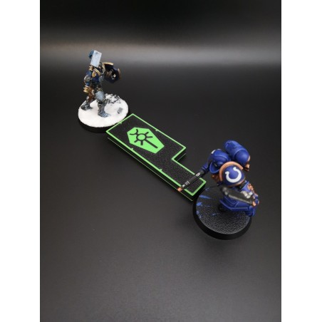 Mini calibro 0,5-1-2-3 pollici compatibile con Warhammer - Necron