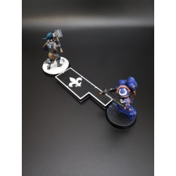 Mini-meter 0,5-1-2-3 inch, compatibel met Warhammer - Sororitas