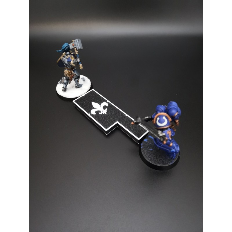 Mini Gauge 0.5–1–2–3 inches, compatible with Warhammer - Sororitas