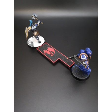 Mini-Messgerät 0,5–1–2–3 Zoll, kompatibel mit Warhammer – Soulblight