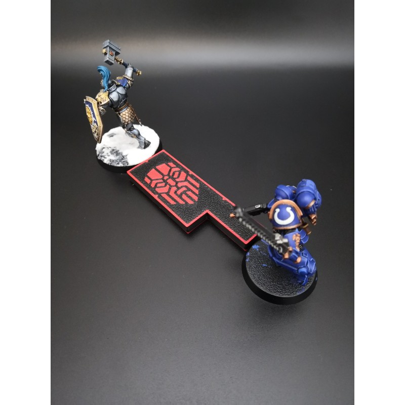 Mini medidor de 0,5-1-2-3 pulgadas compatible con Warhammer - Votann