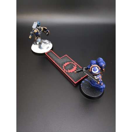 Mini-meter 0,5-1-2-3 inch, compatibel met Warhammer - World Eater