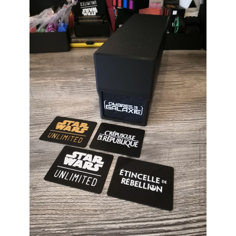 Caja de almacenamiento para más de 770 cartas TCG - Star Wars Unlimited