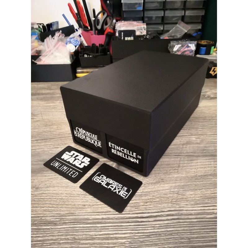 Boite de rangement 1400 cartes TCG - Star Wars Unlimited
