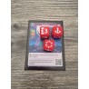 Set van 9 D6 16mm rode en witte Bravos dobbelstenen - Altered TCG