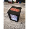 Deck box 80+ cartes noir et logo rouge / brun / doré - Flesh and blood TCG