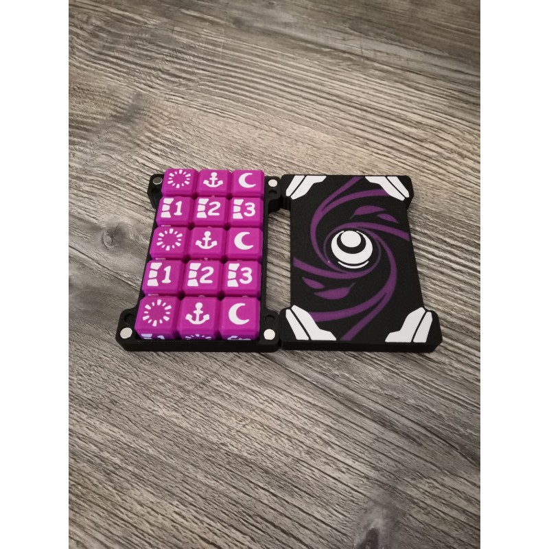 Caja de 15 dados de cartas D6 16mm versión Yzmir - Altered TCG