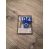 Set of 6 D6 20mm blue and white Ordis dice - Altered TCG