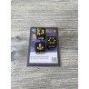 Boite de 9 dés D6 de 20 mm + 2 paires de jetons hero / compagnon - Version noir doré - Altered TCG