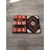 Box of 9 x 20 mm D6 dice + 2 pairs of hero / companion tokens - Axiom version - Altered TCG