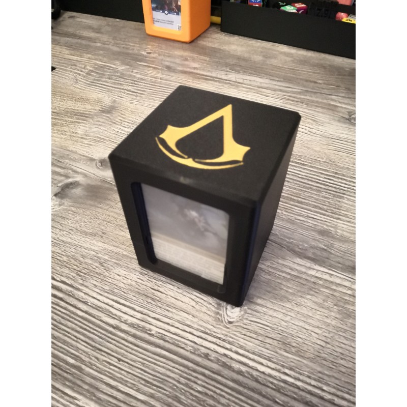 Deck box commander 100 cartes - Logo Assassin's creed - Magic the gathering Deck box commander 100 cartes - Logo Assassin's creed - Magic the gathering