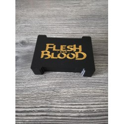 Boite de 15 dés D6 de 16mm format carte version Runechant - Flesh and blood TCG