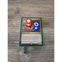 Lot de 8 dés D6 de 16 mm Mot Clés pour Magic MTG
