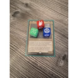 Lot de 9 dés D6 de 16 mm pour Magic MTG