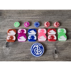 Box of 43 card-sized tokens / Bravos version - TCG Altered