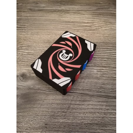 Schachtel mit 43 Spielsteinen im Kartenformat / Lyra-Version – TCG Altered