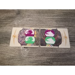 Boite de 43 jetons format carte / Version noir et doré - TCG Altered