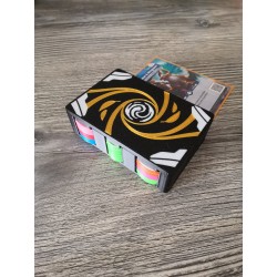 Box of 43 card-sized tokens / Black and gold version - TCG Altered