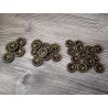 Lot de 30 jetons de dégâts noir et doré - Lorcana