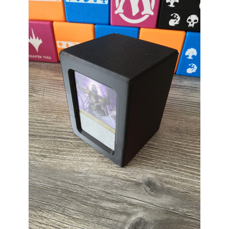 Caja mazo comandante 100 cartas color liso - Magic the gathering