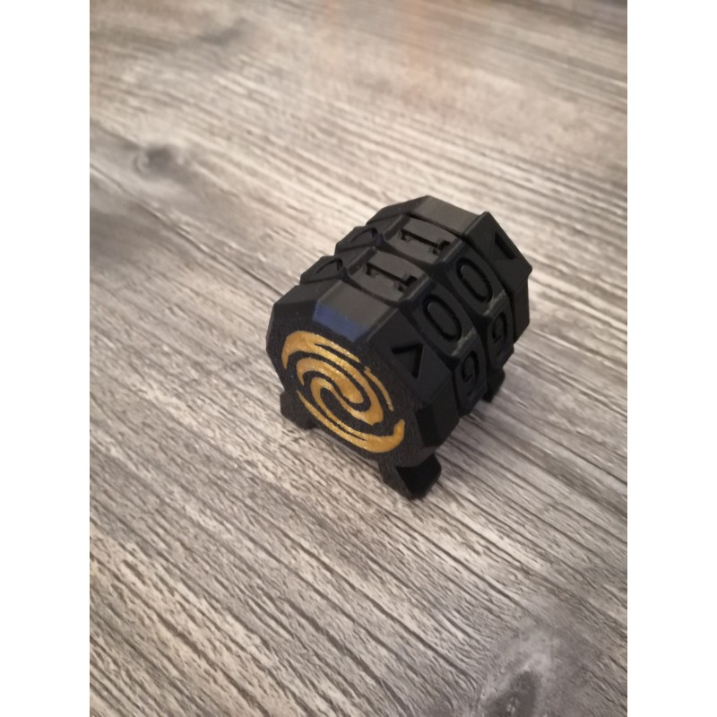 Manameter van 0 tot 99 met Spiral-logo - Altered TCG