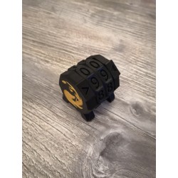 Compteur de vie de 0 à 99 logo Montagne - Magic MTG