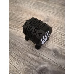 Contatore di vite da 0 a 99 con il logo della Mano di Saruman - Magic MTG