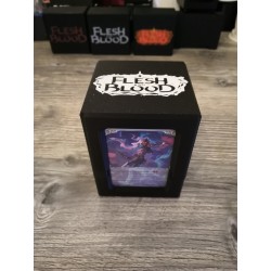 Caja de mazo 80+ cartas con logo negativo - Flesh and blood TCG