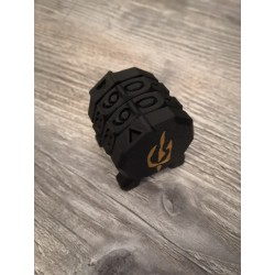 Lebenspunktzähler von 0 bis 99 mit Sauron-Logo – Magic MTG